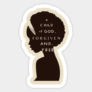 A Child of god Sticker